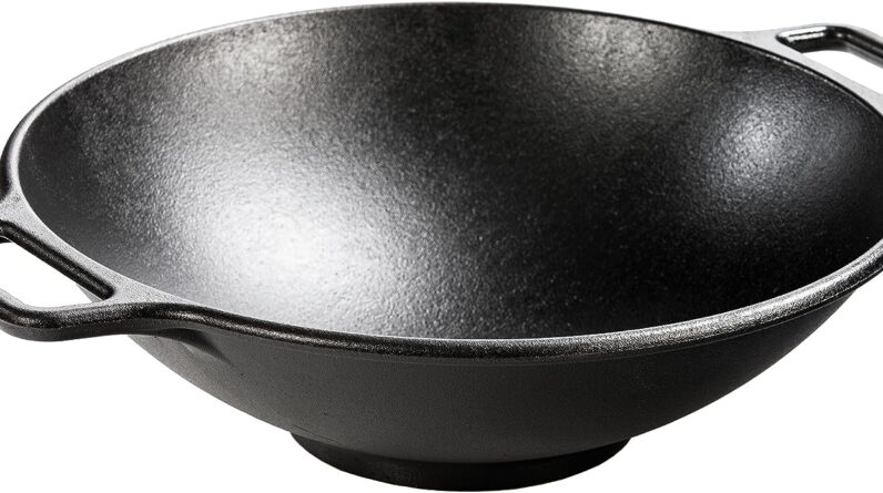 Lodge BOLD 14 Inch Seasoned Cast Iron Wok Review   Lodge Bold 14 Inch Seasoned Cast Iron Wok Review 796x445 