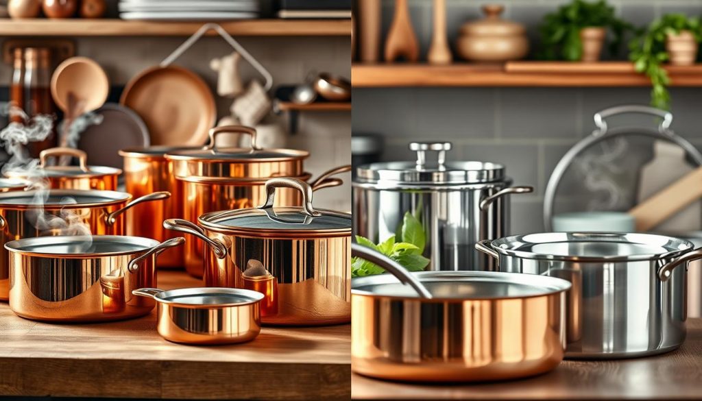 Copper vs Stainless Steel Cookware