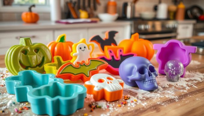 Halloween baking molds