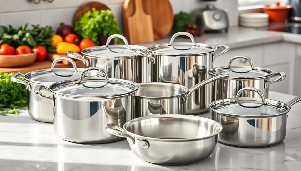 stainless steel cookware