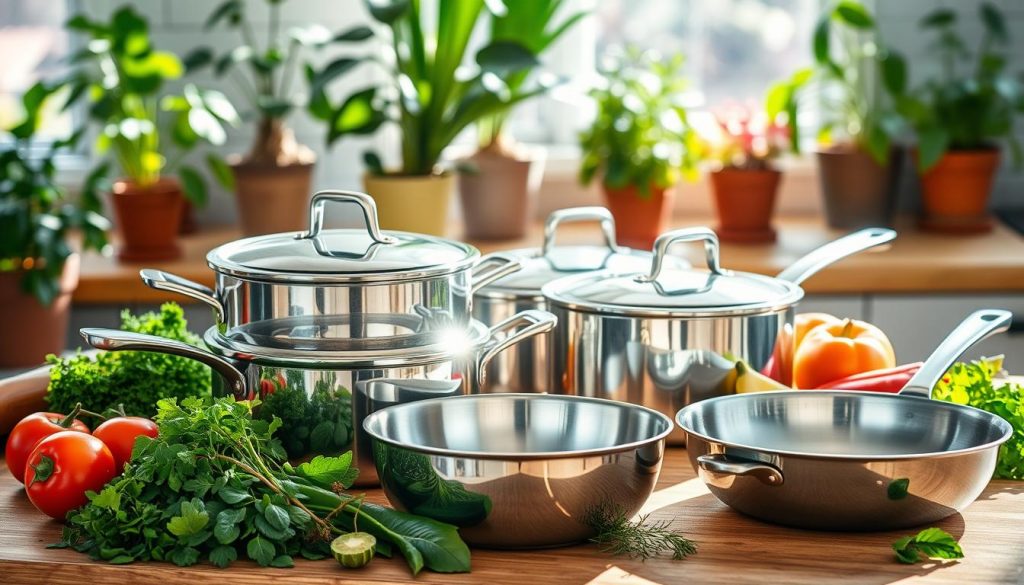 stainless steel cookware