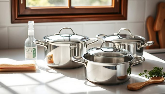 Stainless steel cookware maintenance tips