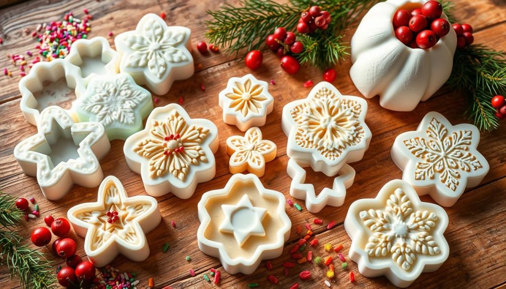 festive dessert molds