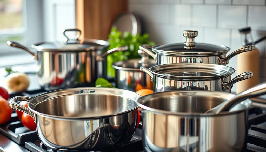 stainless steel cookware