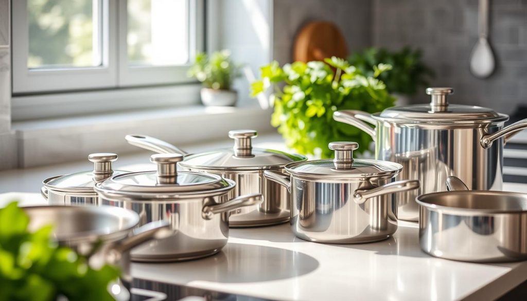 stainless steel cookware