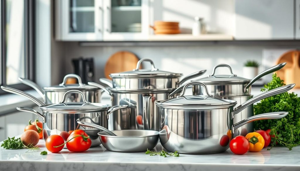 stainless steel cookware