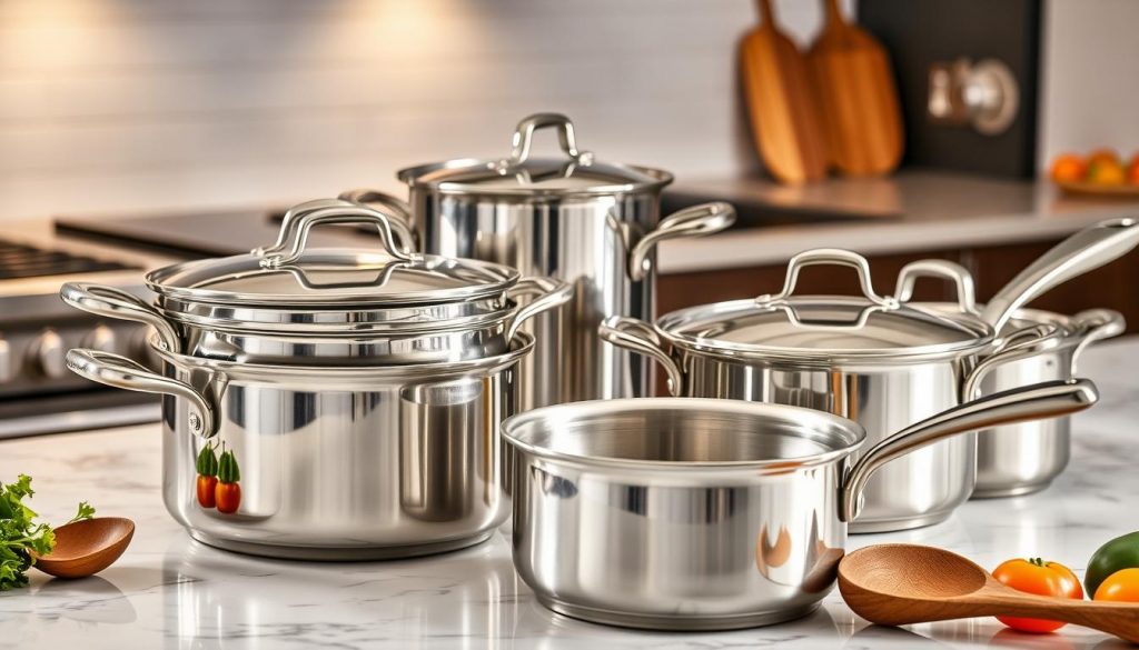 stainless steel cookware