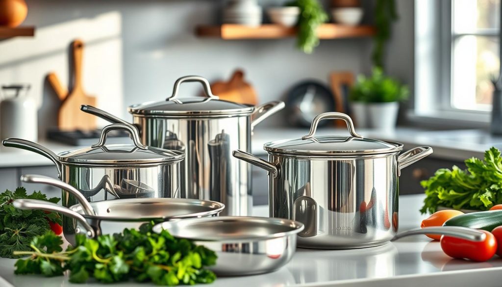 stainless steel cookware