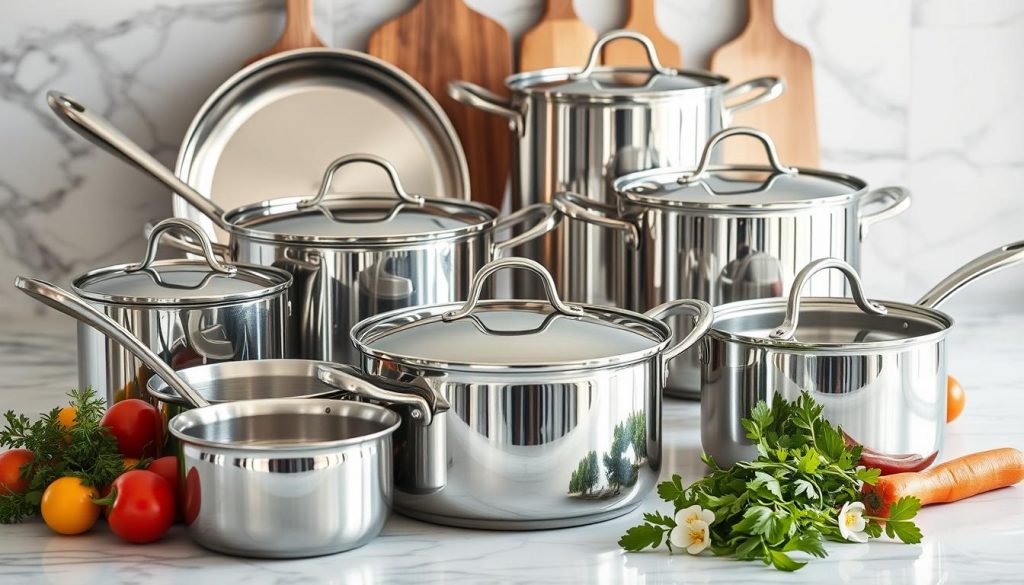 stainless steel cookware