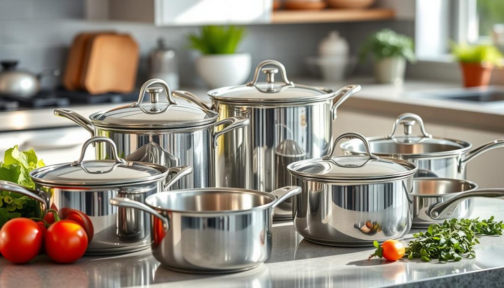 stainless steel cookware