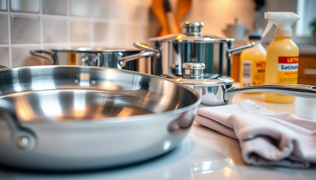 stainless steel cookware maintenance