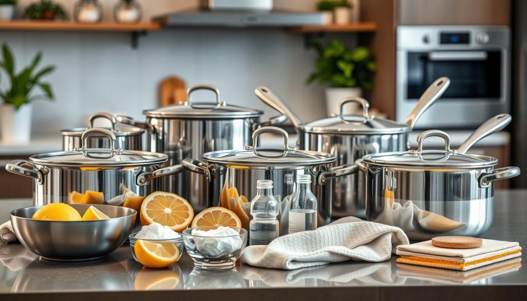 stainless steel kitchenware maintenance