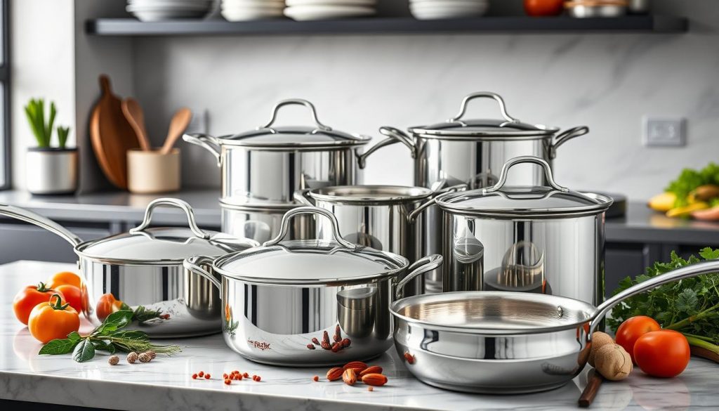 durable stainless steel cookware