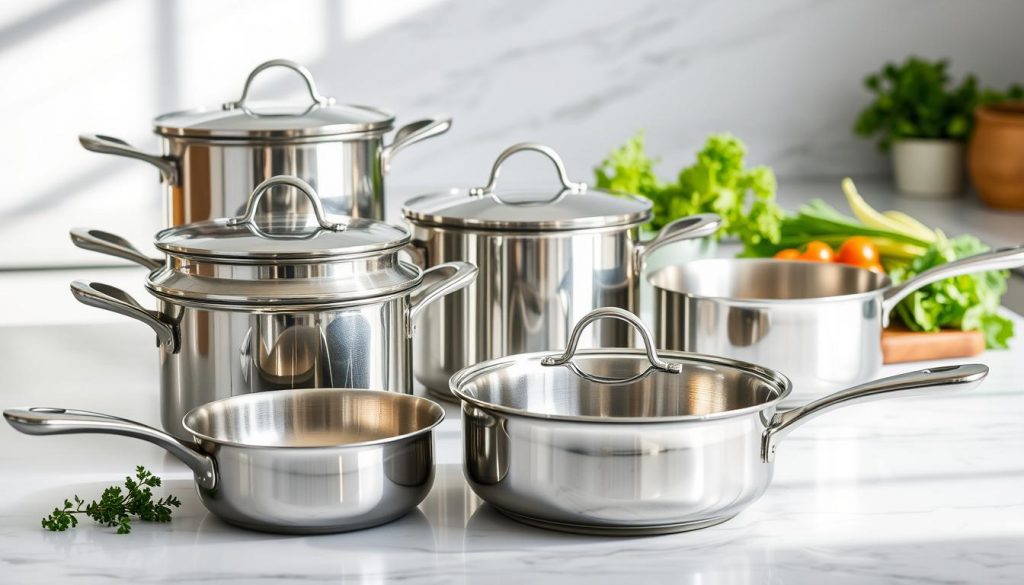 high-quality stainless steel cookware