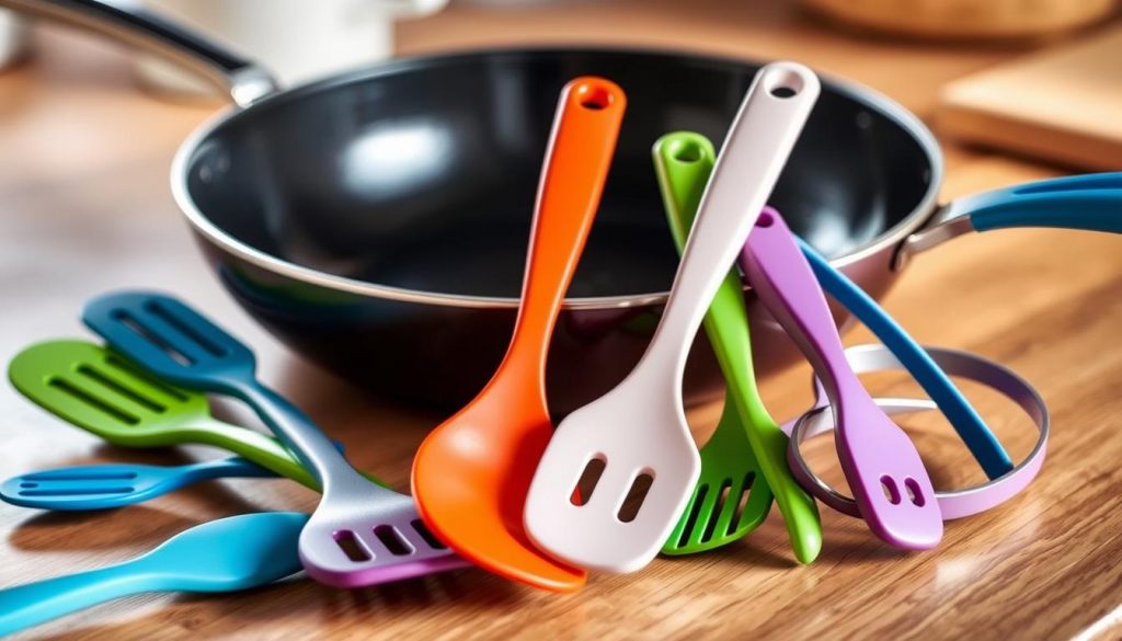 non-stick pan utensils