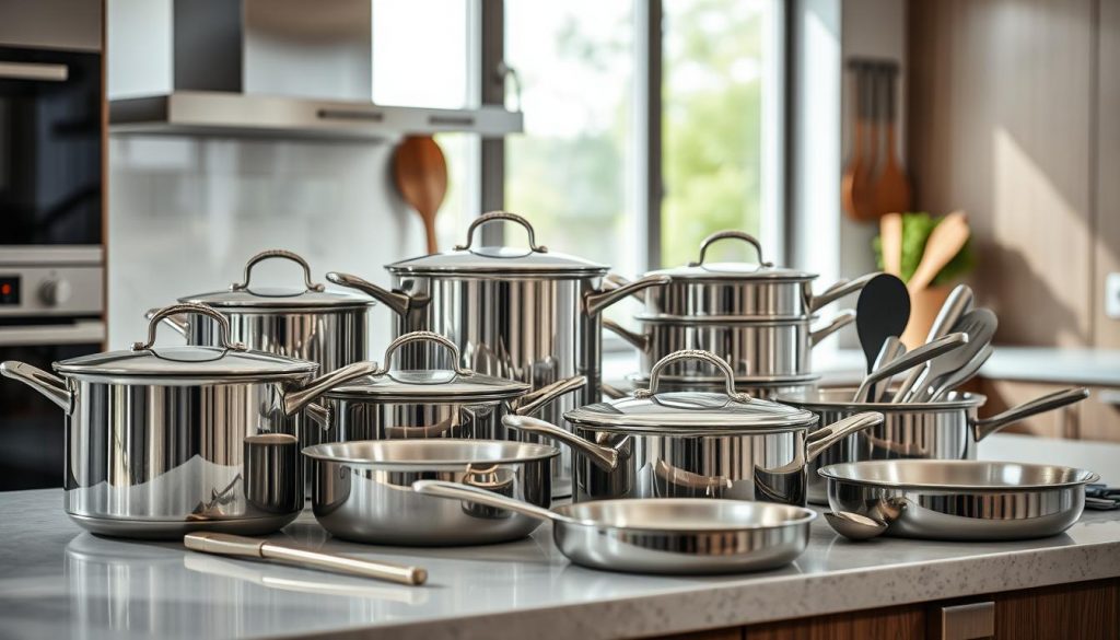 stainless steel cookware