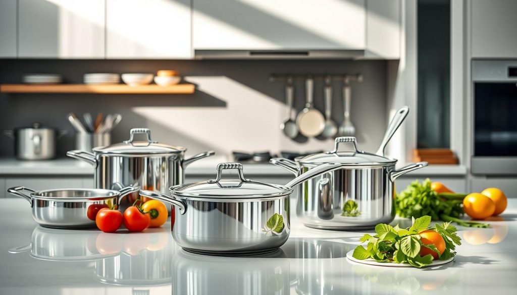 stainless steel cookware