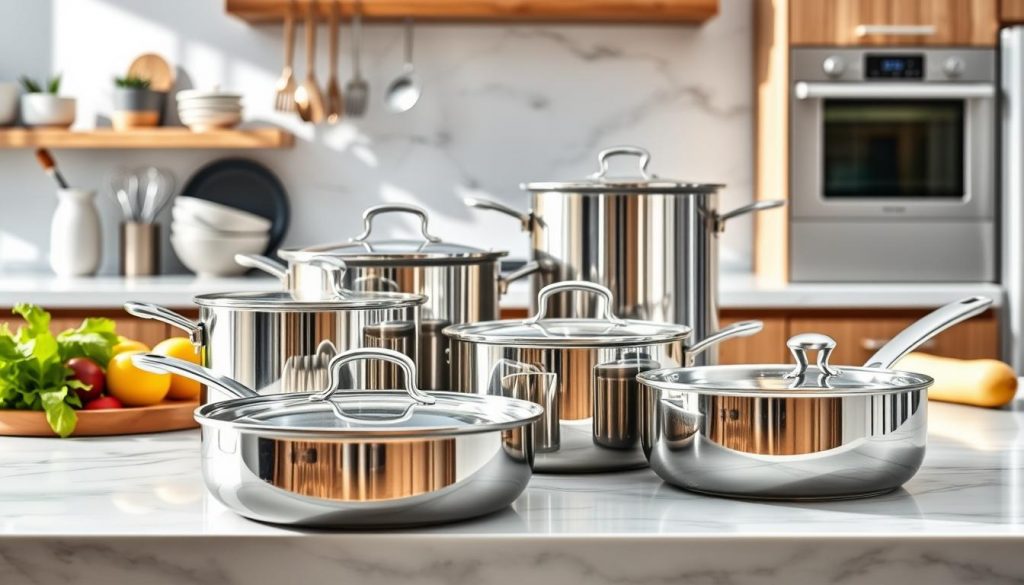 stainless steel cookware