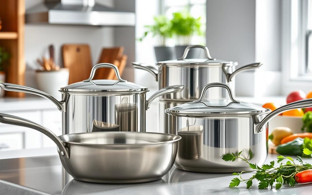 High-Quality Tri-Ply Stainless Steel Cookware