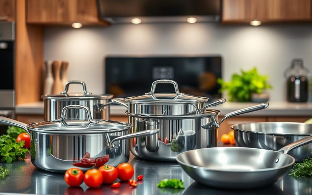 Cook with Ease: Induction-Compatible Stainless Steel Cookware