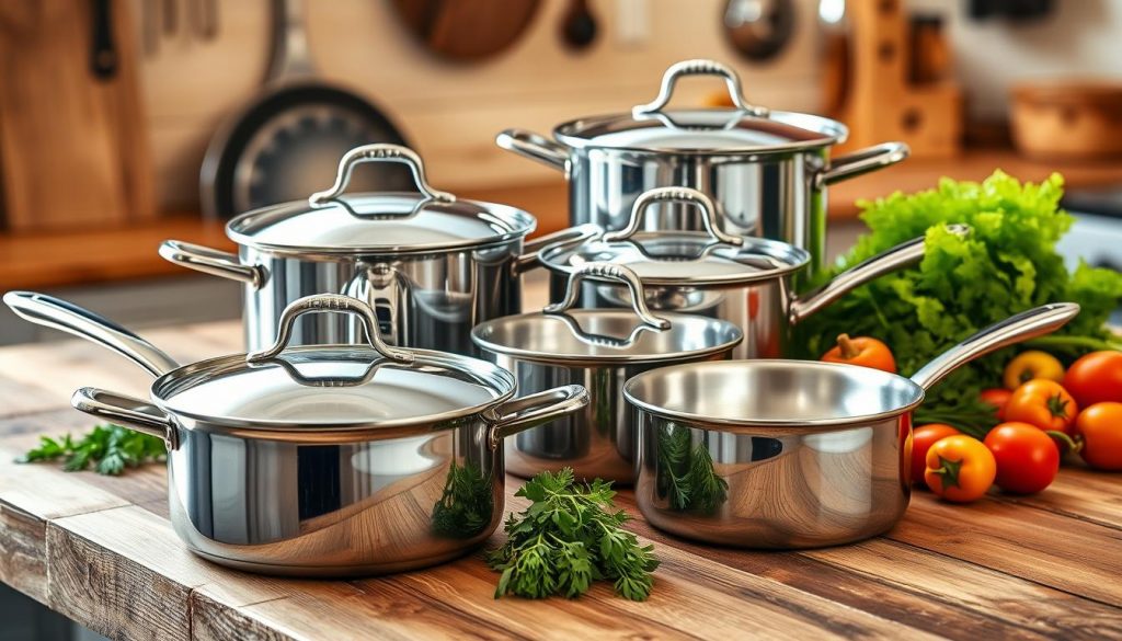 stainless steel cookware