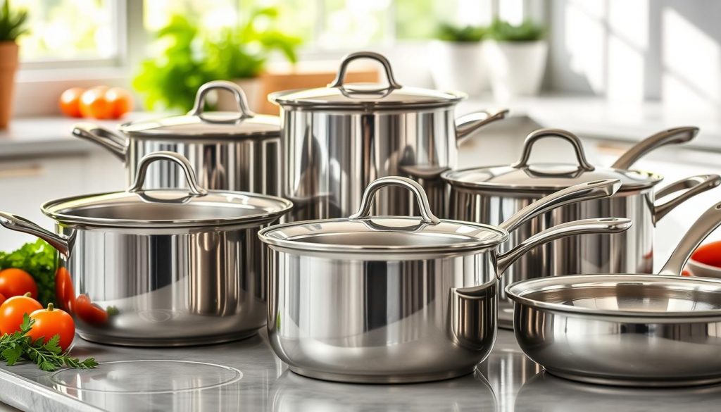 stainless steel cookware