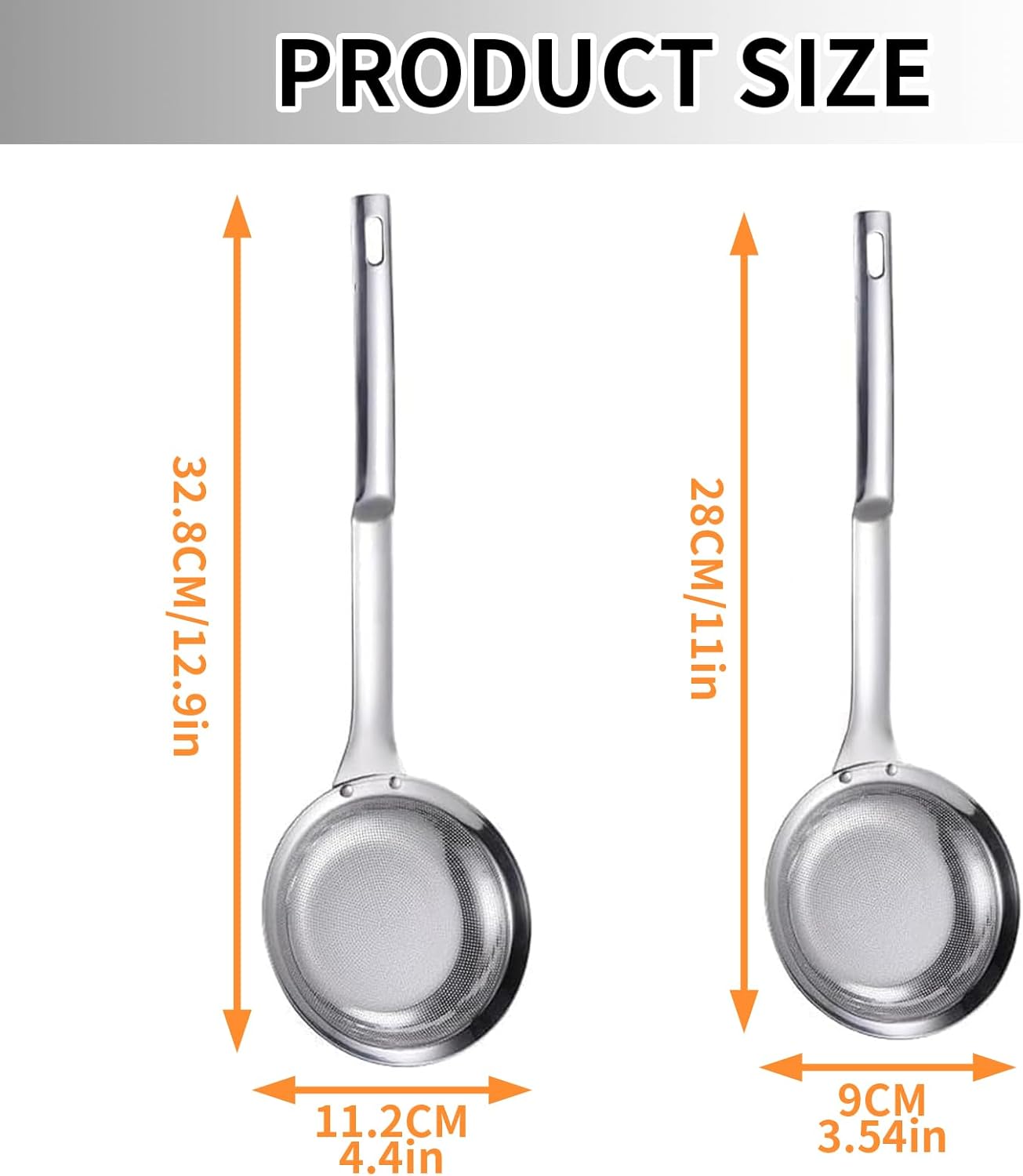 Fine Mesh Stainless Steel Colander