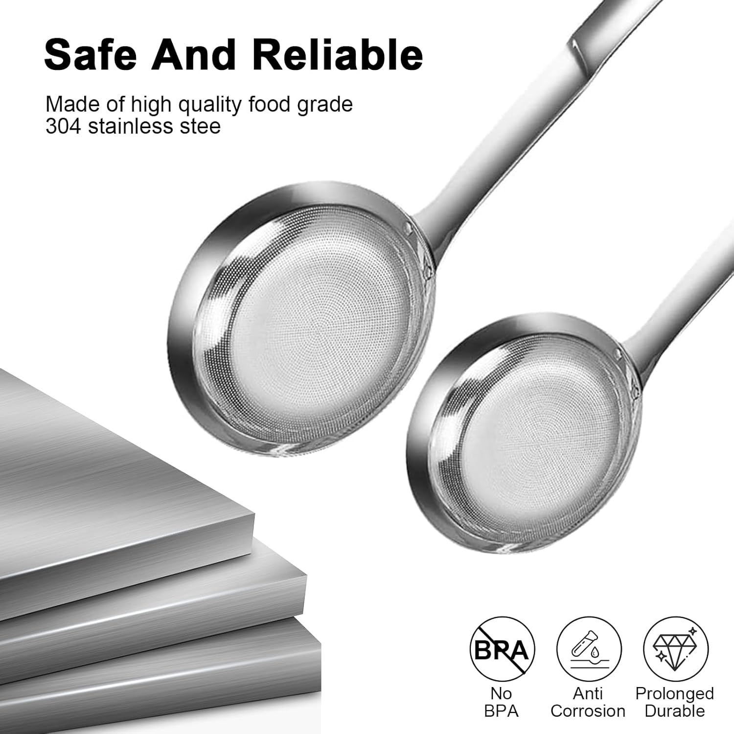 Fine Mesh Stainless Steel Colander