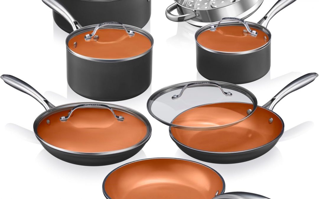 Gotham Steel 12-Piece Ceramic Cookware Set Review — Is It Life-Changing?