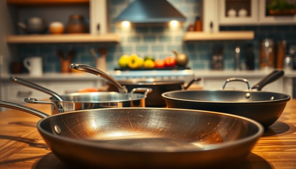 comparing carbon steel with other cookware materials