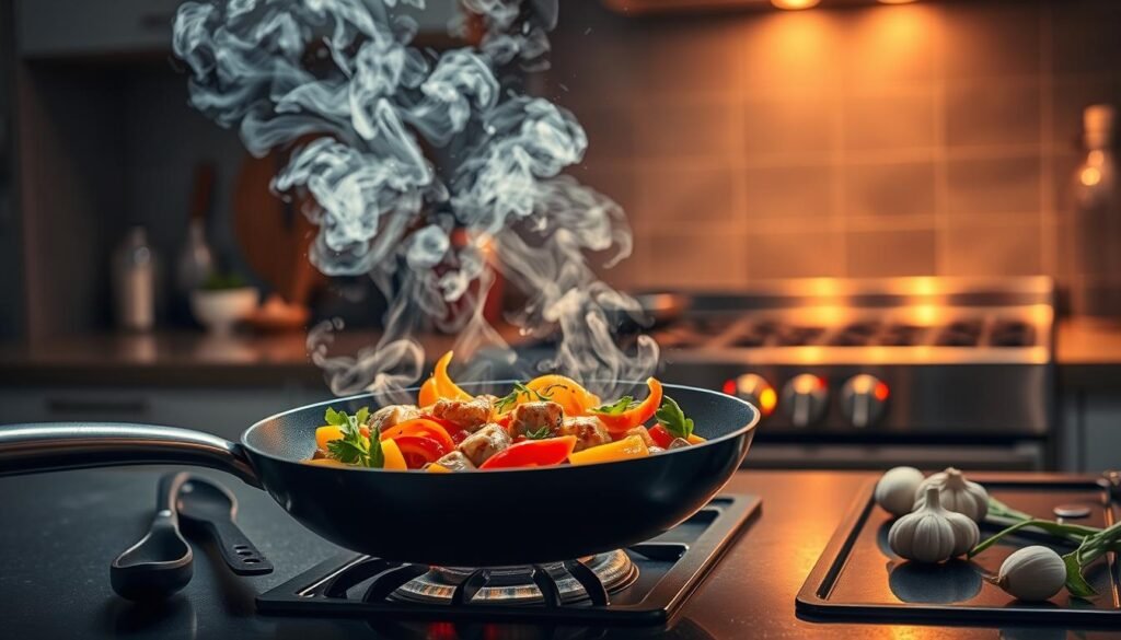 high heat cooking techniques