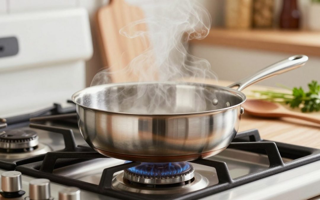 The Correct Way to Preheat Stainless Cookware