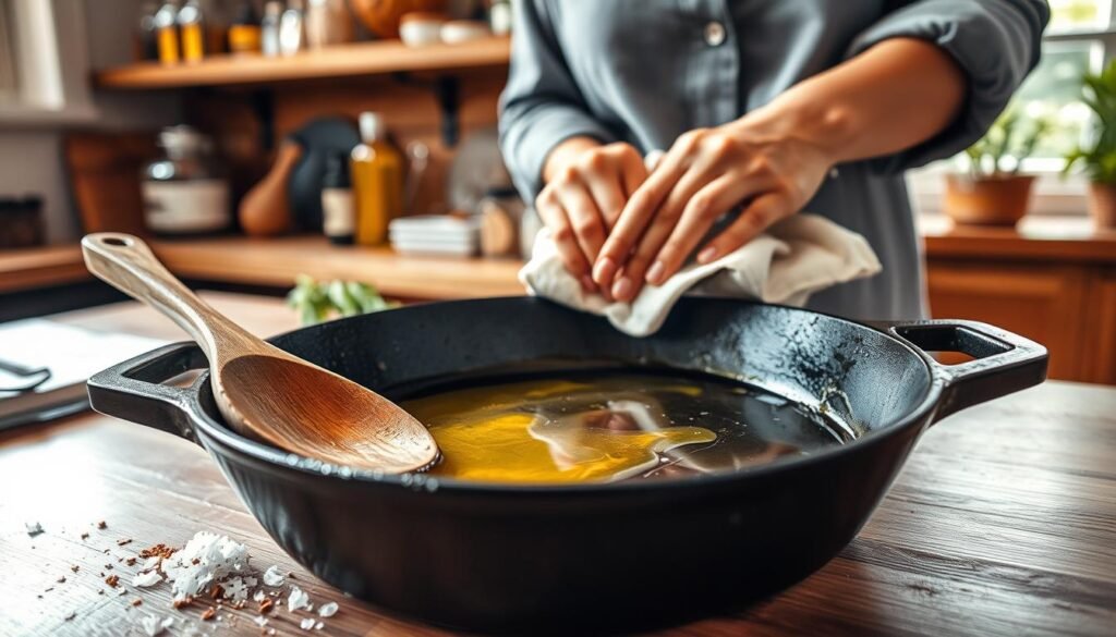 cast iron seasoning process cast iron seasoning process