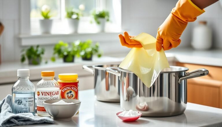 cookware sticky residue removal