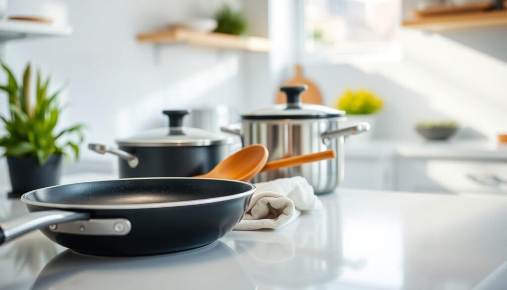 easy cleaning and maintenance cookware