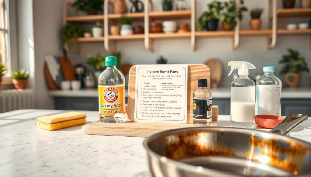 expert tips for burnt pans