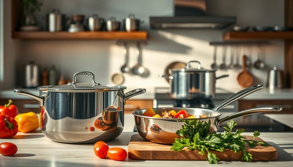 stainless steel cookware versatility