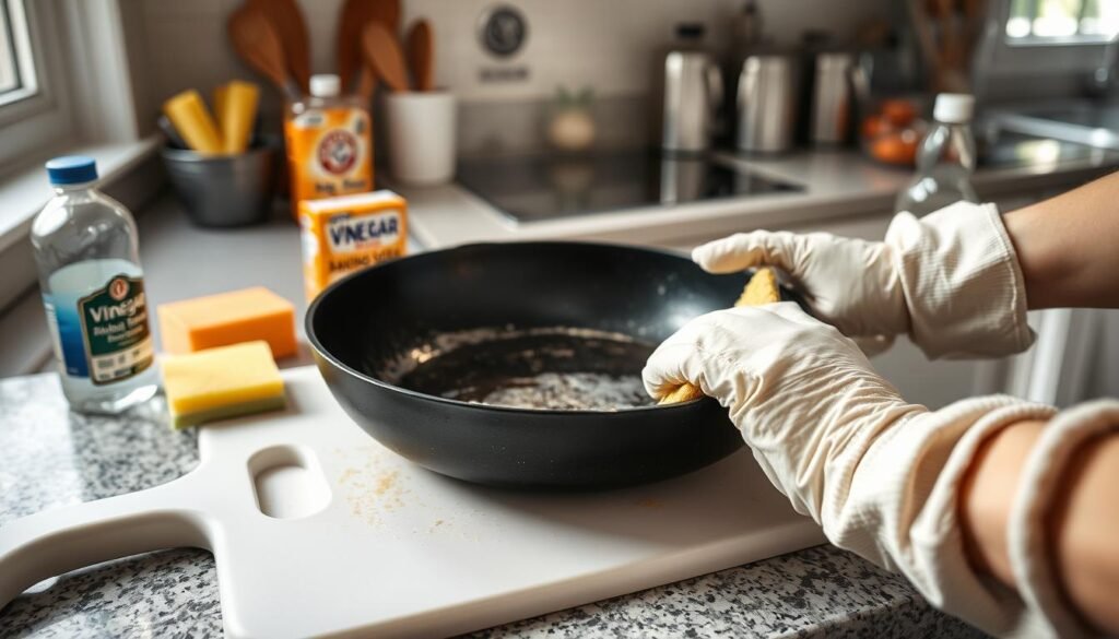 step by step guide cleaning pan