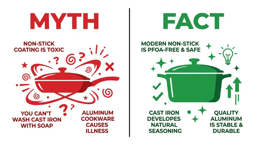 stainless steel vs nonstick cookware