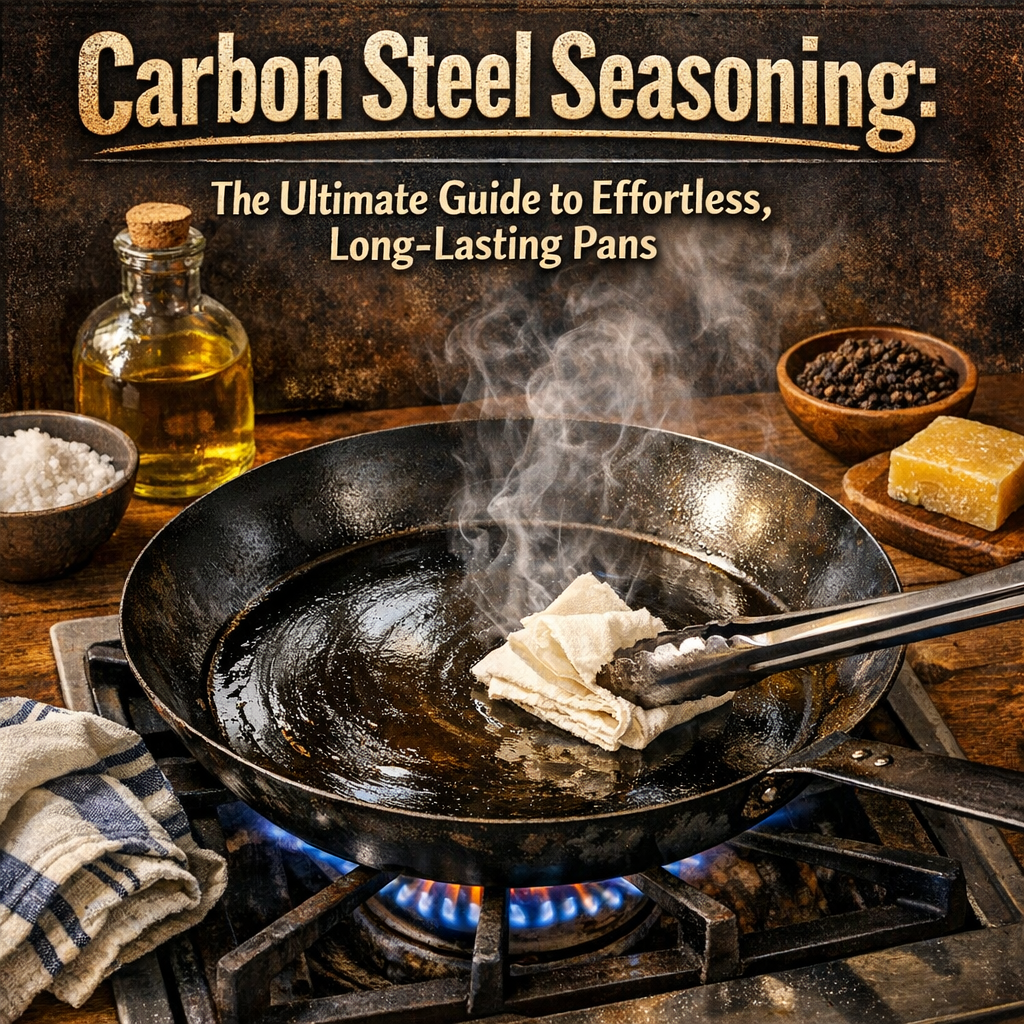 carbon steel seasoning