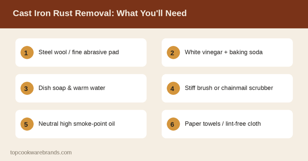 cast iron rust removal